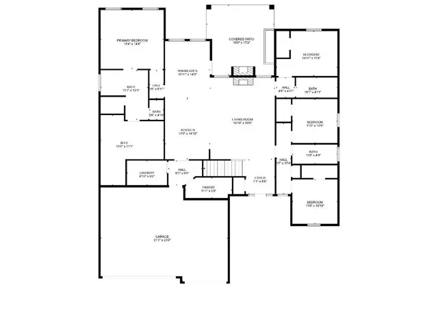 a picture of floor plan