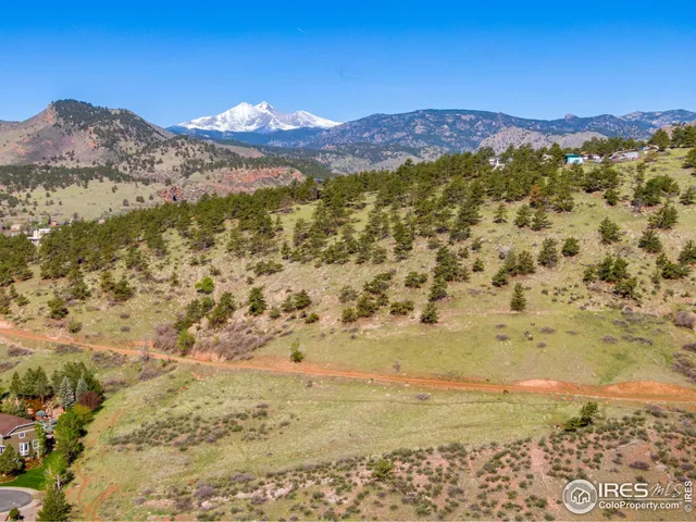 a view of a sky from a mountain