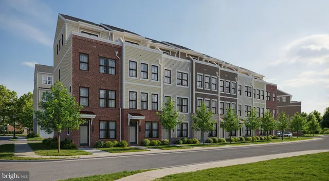 a front view of a building