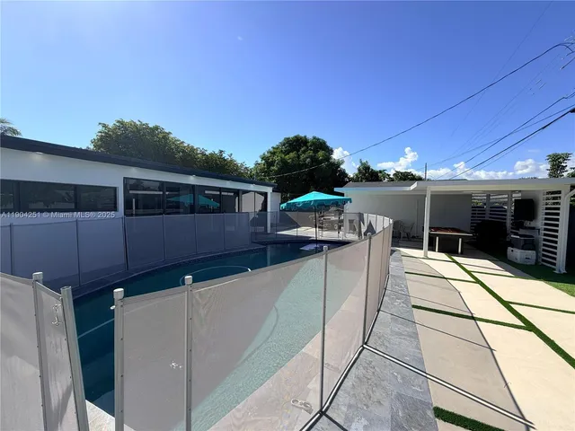 a view of a terrace with chairs