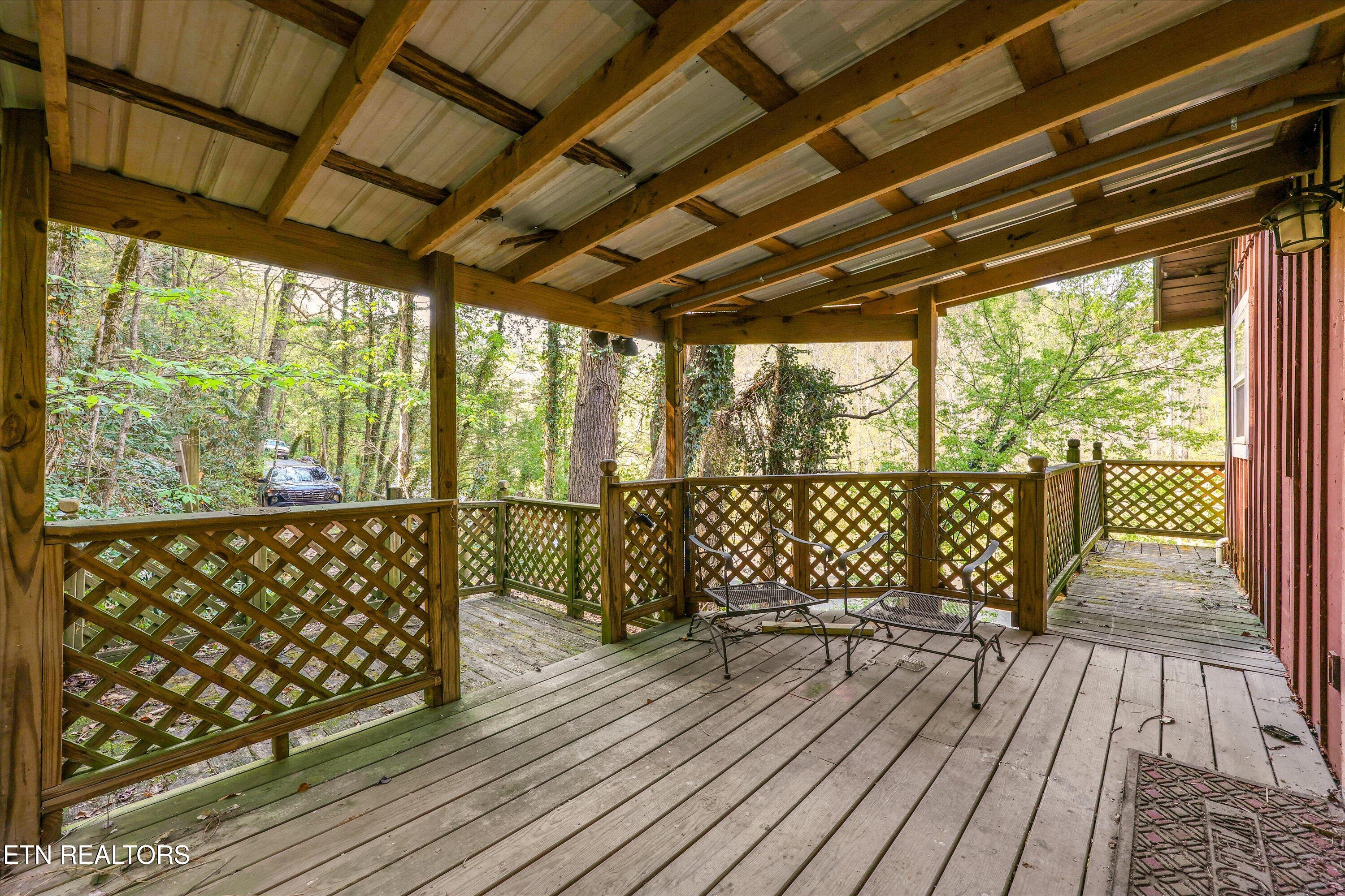107 Mt Luke Road Townsend, TN 37882 - Photo 5 of 41 Front Porch Exterior