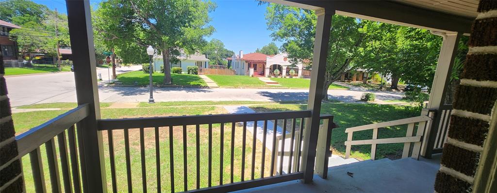 2131 Edwin Street, Unit 2133 Fort Worth, TX 76110 - Photo 5 of 19 Front Porch view
