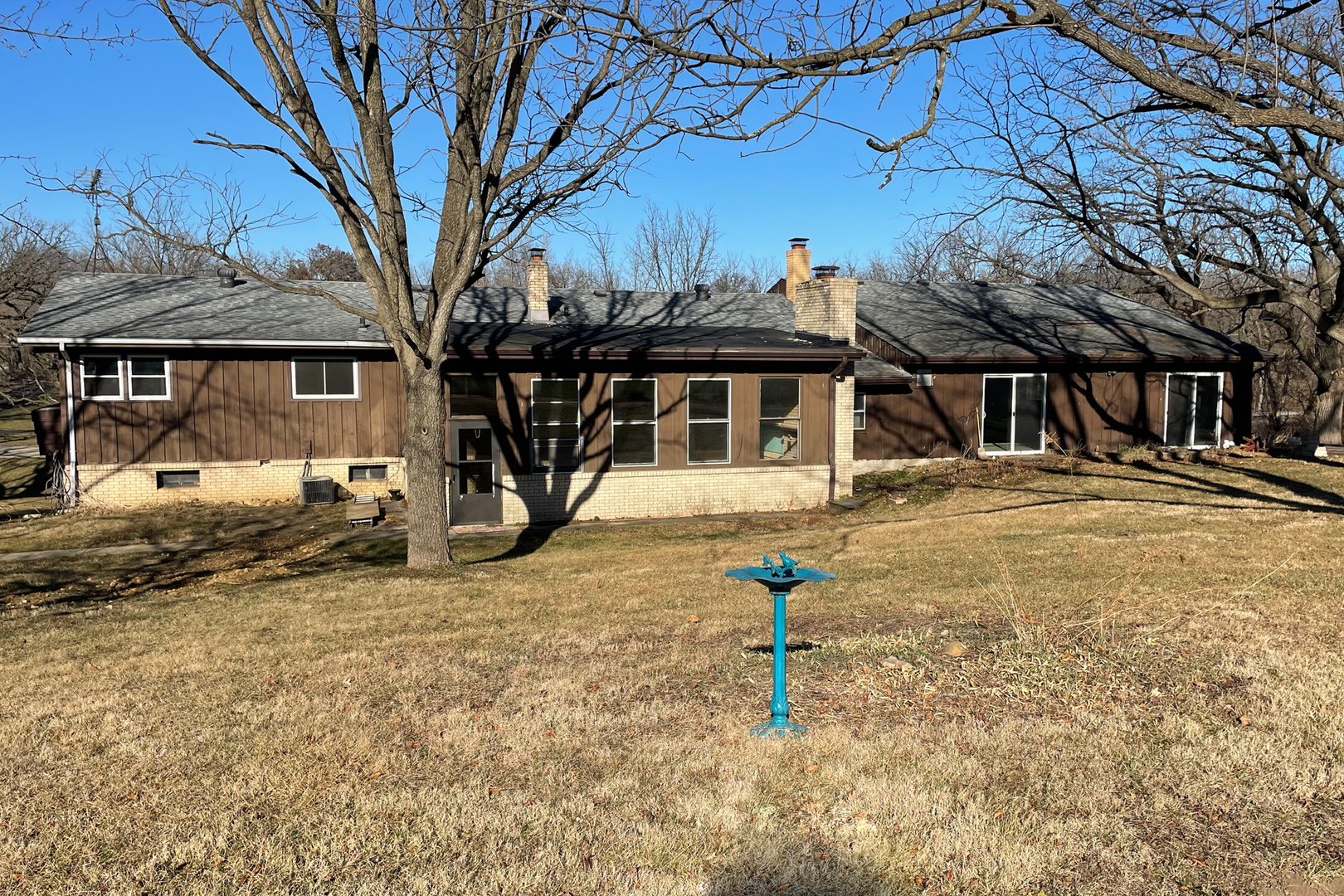 5221 Rotary Road Cherry Valley, IL 61016 - Photo 31 of 35 a front view of a house with a yard