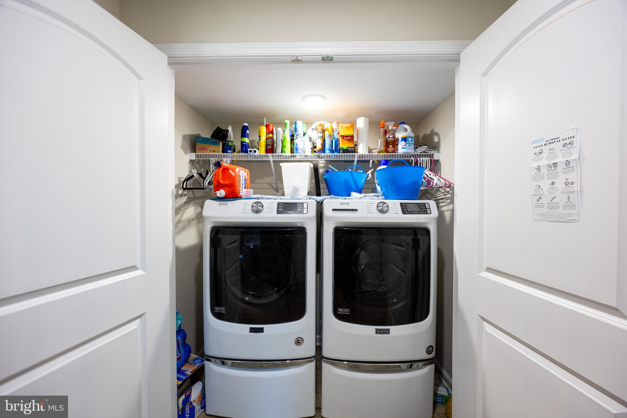 197 Catch Release Court Inwood, WV 25428 - Photo 42 of 53 Spacious laundry closet with storage shelves
