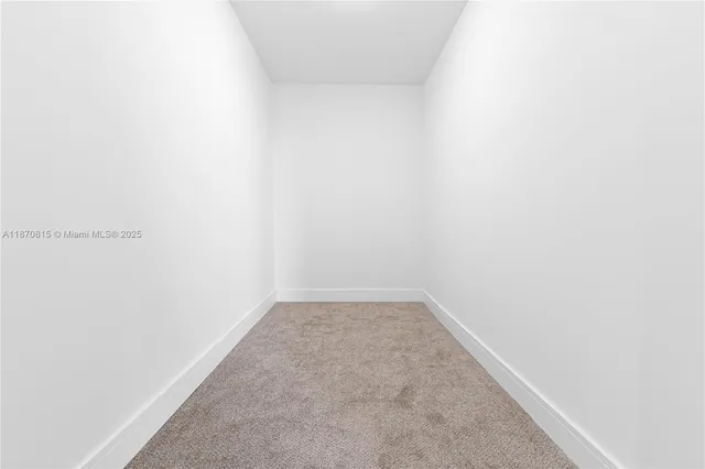 a view of a small space