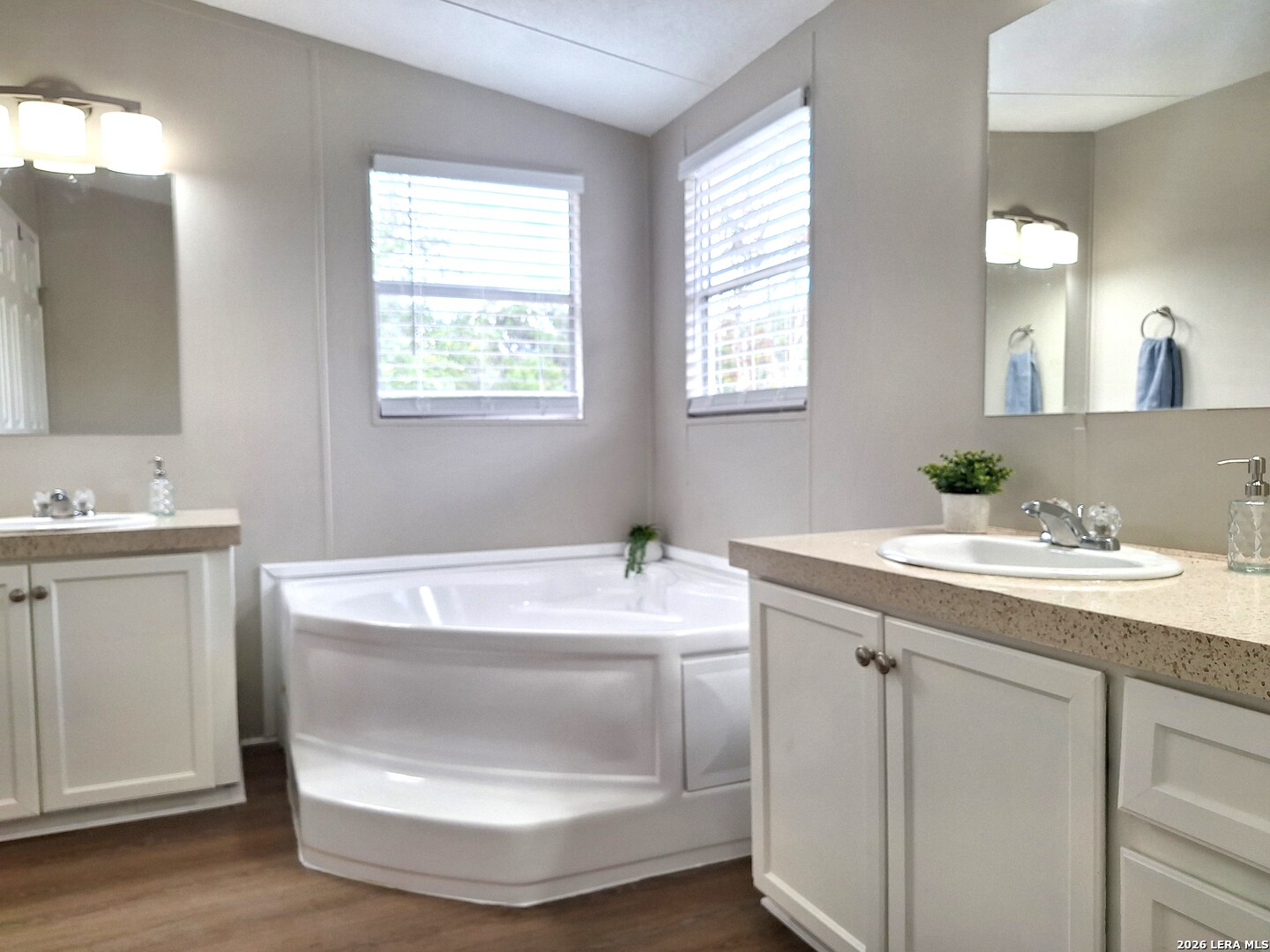 533 Las Hadas Spring Branch, TX 78070 - Photo 10 of 16 a bathroom with a sink and a mirror