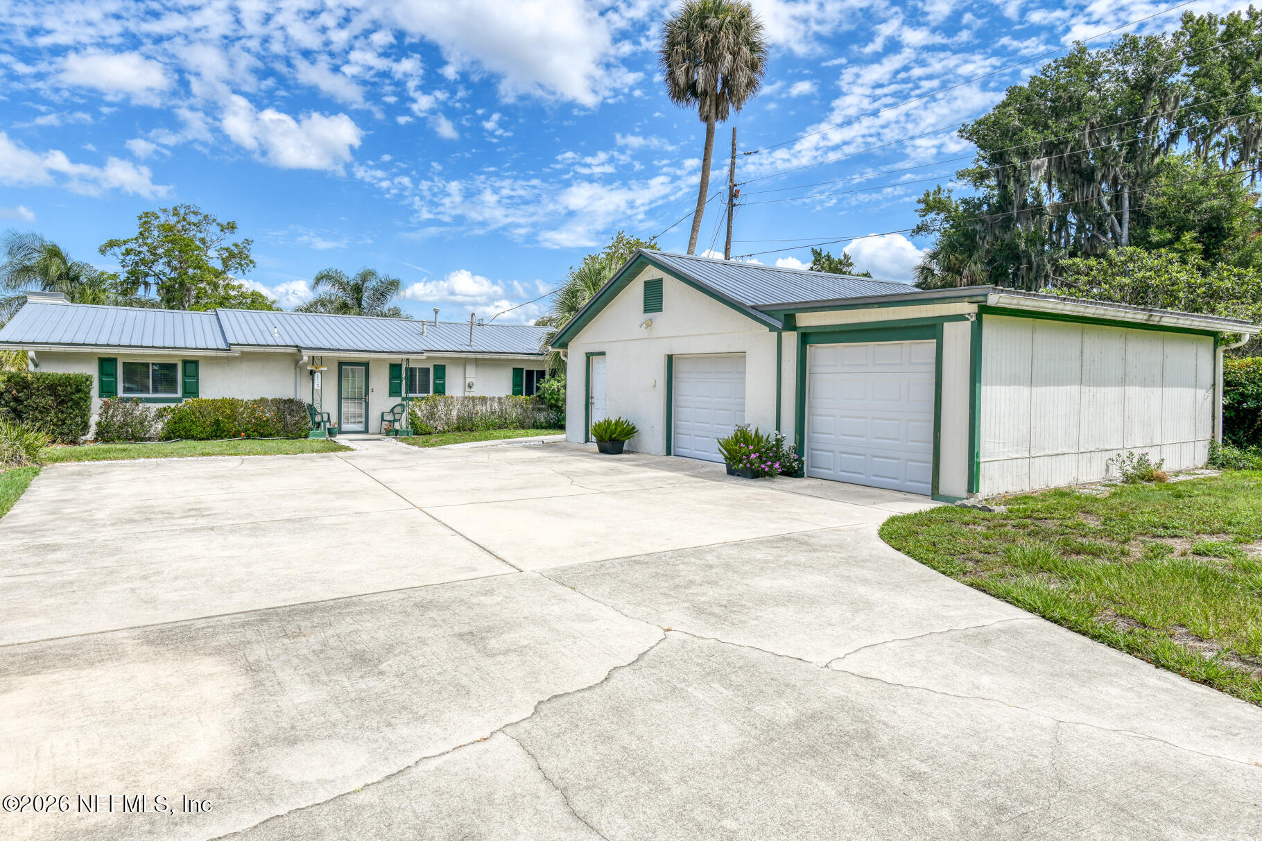 115 Sunset Point Road East Palatka, FL 32131 - Photo 9 of 64 2 car garage with workshop