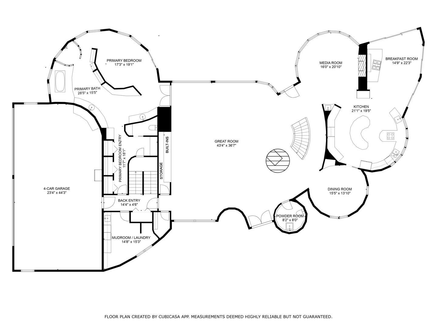 4 Dunsinane Lane Bannockburn, IL 60015 - Photo 38 of 40 a picture of a room with a sink and white walls