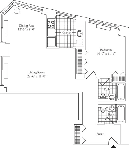 180 Riverside Boulevard, Unit 7A Manhattan, NY 10069 - Photo 1 of 1