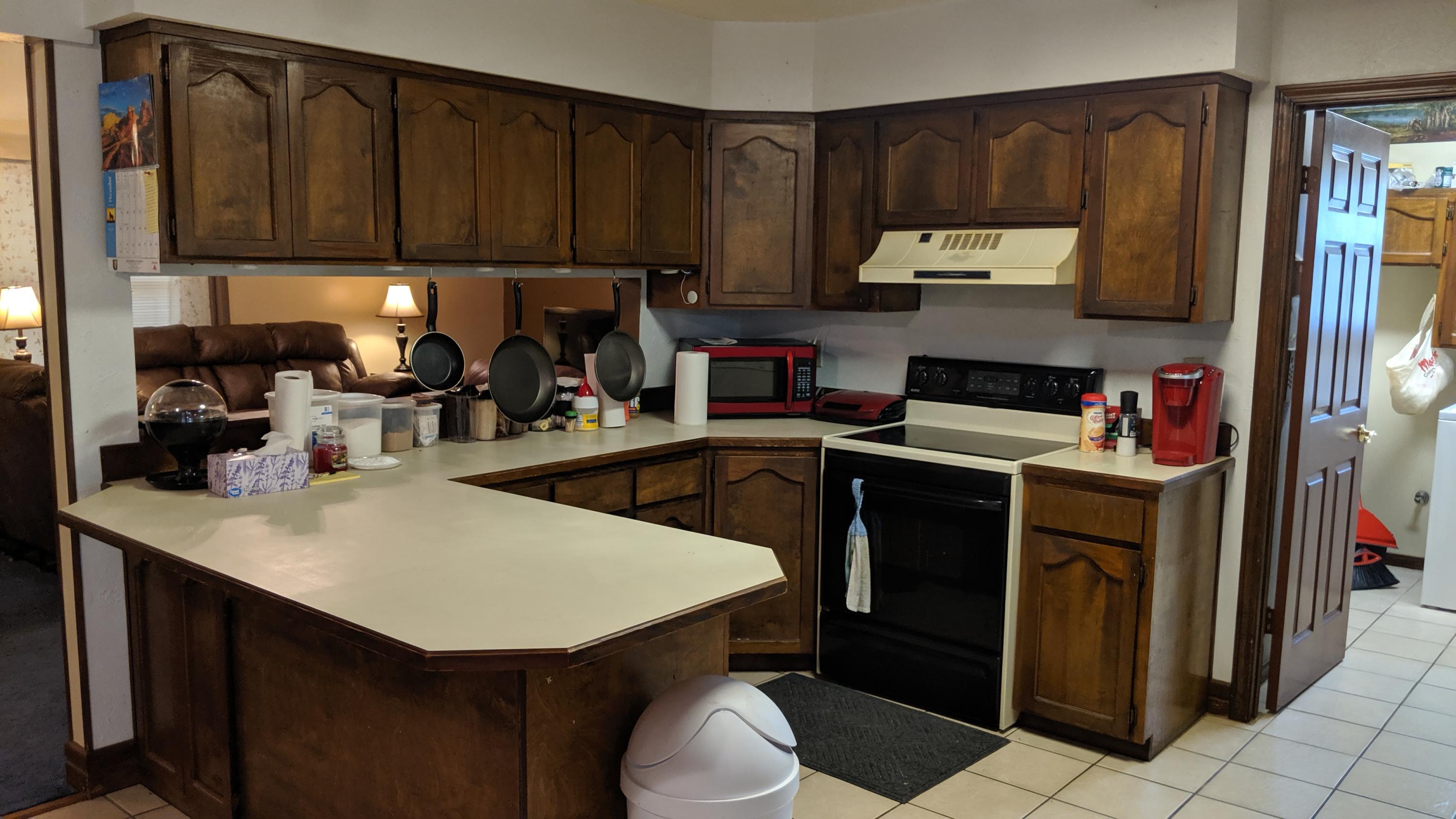 602 Valley Road Crestview, FL 32539 - Photo 10 of 34 a kitchen with a sink cabinets and appliances