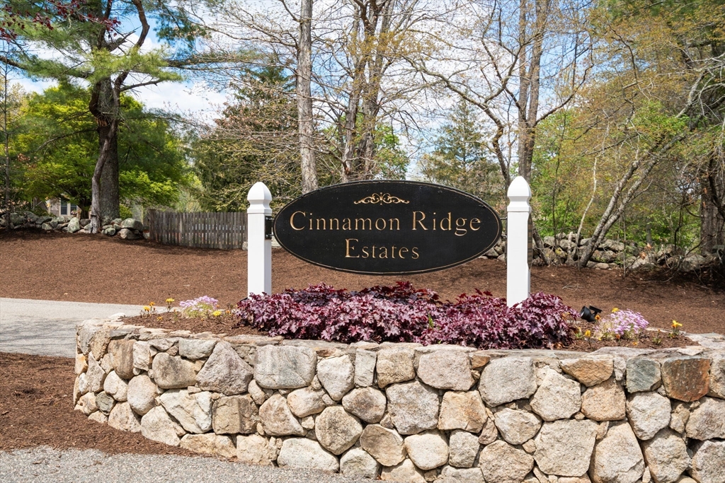 45 Cinnamon Ridge Circle Middleboro, MA 02346 - Photo 38 of 38 a sign on the side of the road