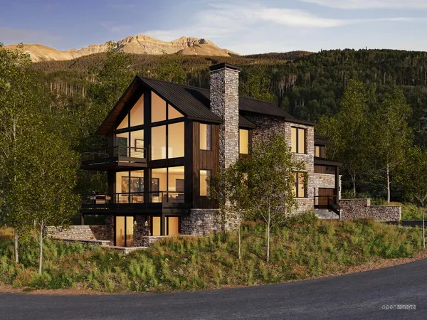 front view of house with a yard