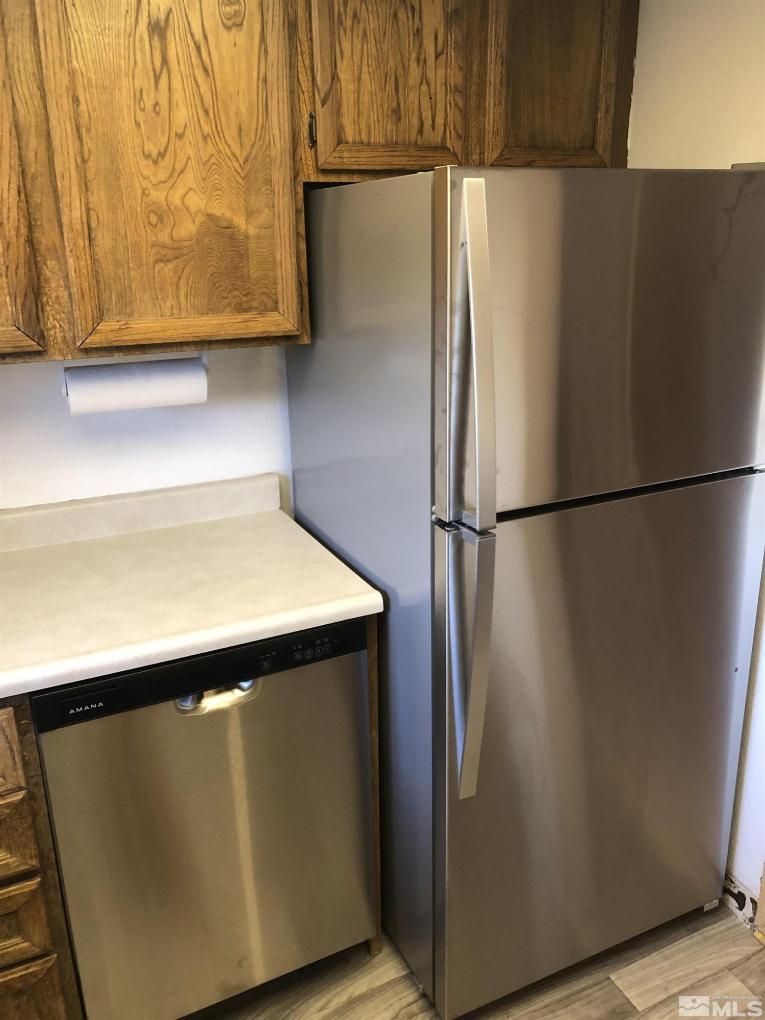 147 Vista Rafael Parkway Reno, NV 89503 - Photo 7 of 15 a close view of a refrigerator in kitchen
