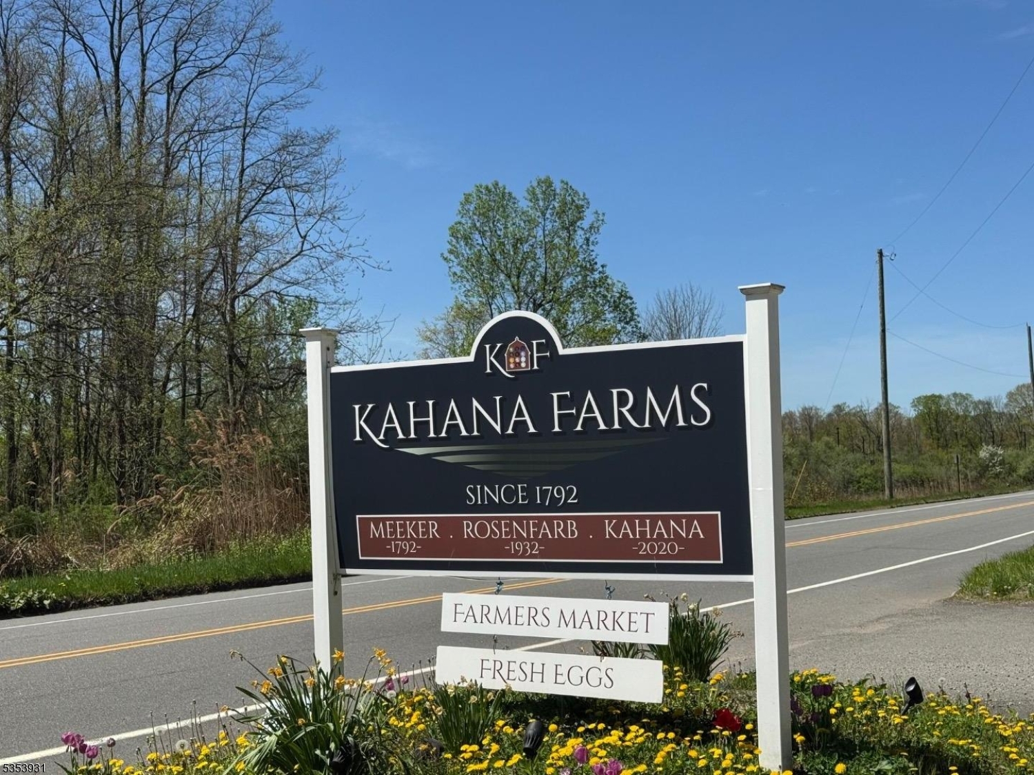 a sign broad on the side of a road