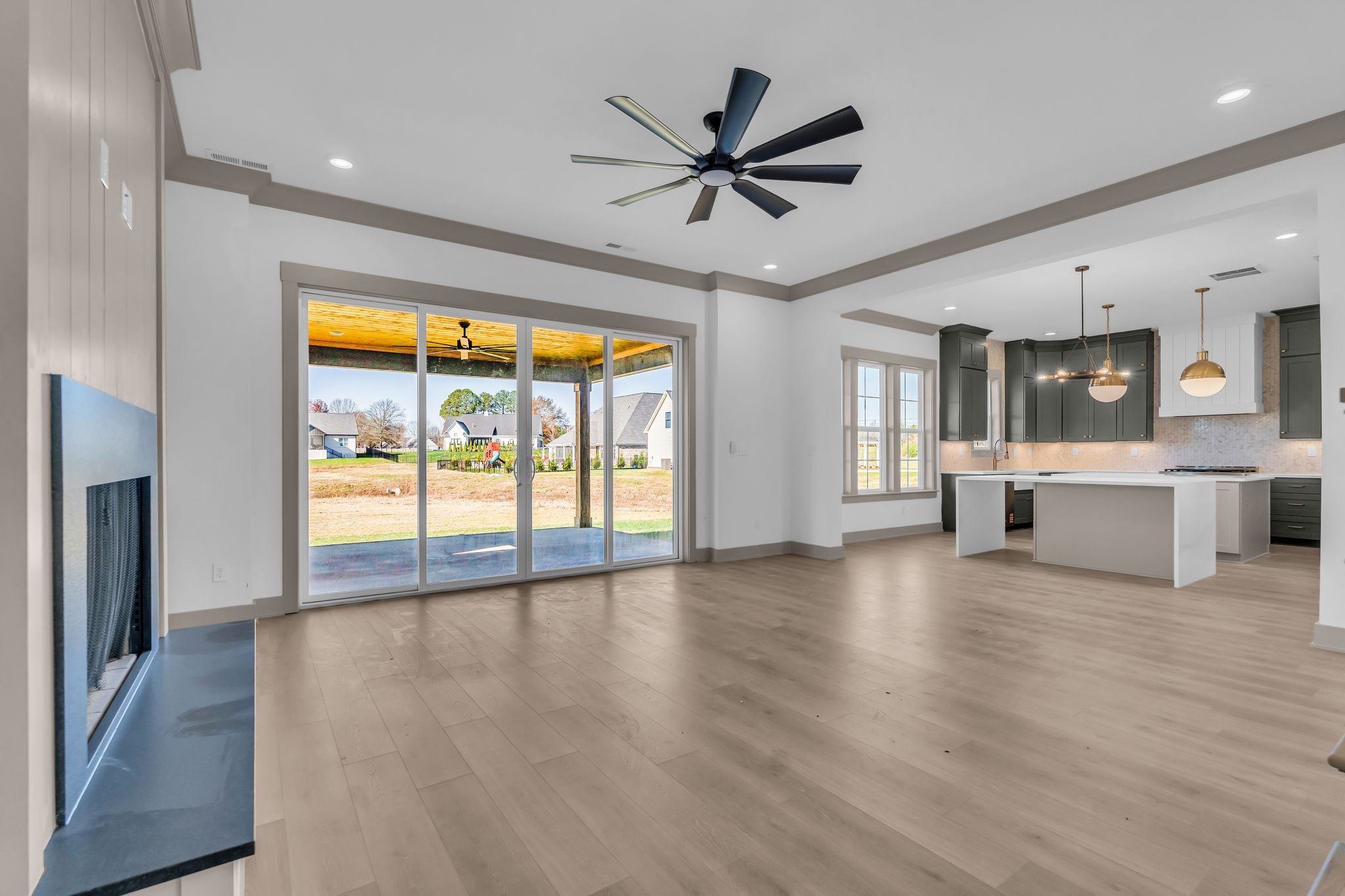 5414 Old Salem Road Rockvale, TN 37153 - Photo 6 of 34 a view of a livingroom with a ceiling fan and window
