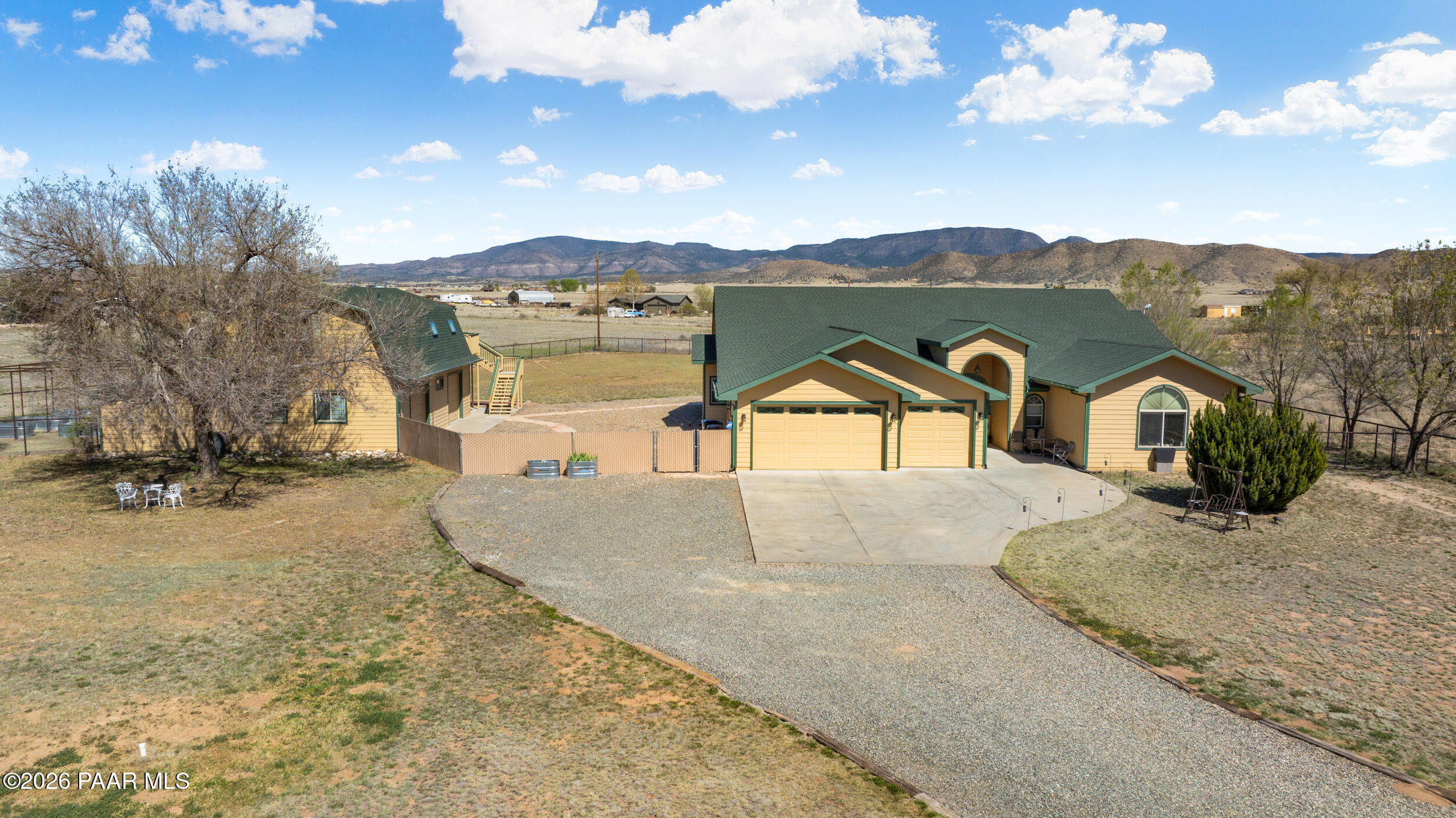 9605 North Coyote Springs Road Prescott Valley, AZ 86315 - Photo 2 of 44 Front Ariel