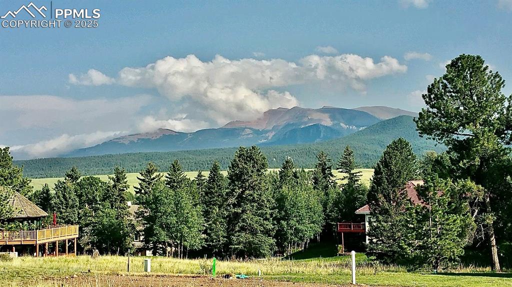 106 Stephanie Place Divide, CO 80814 - Photo 3 of 12 a view of a lake with a mountain in the background