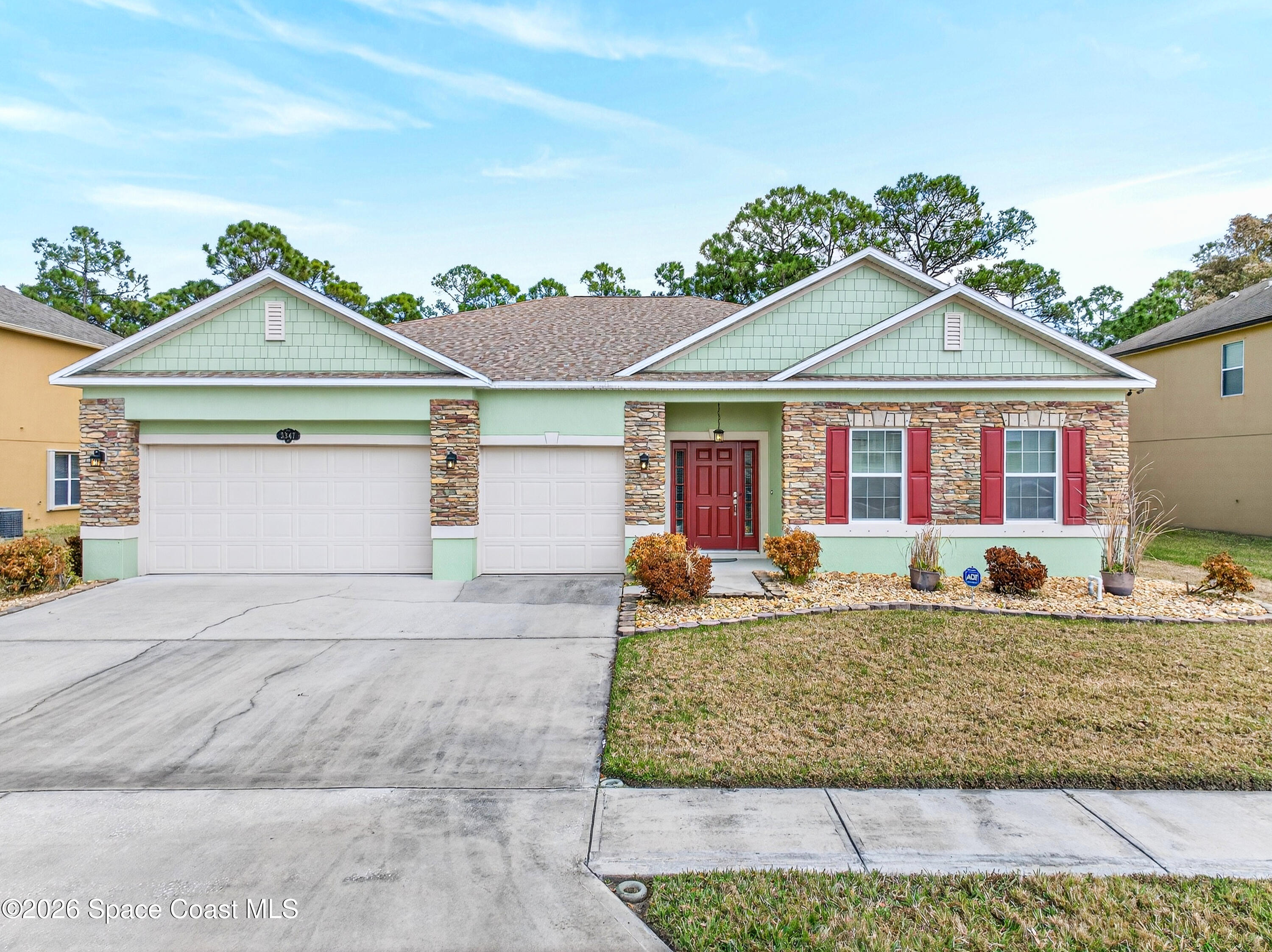 3347 Slate Street Melbourne, FL 32904 - Photo 1 of 48 Gorgeous Stone Exterior