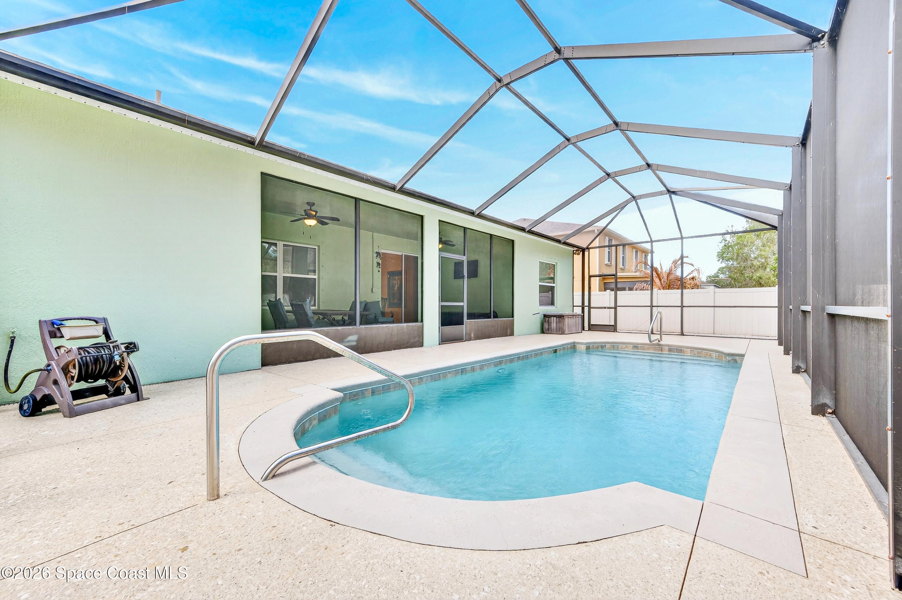 3347 Slate Street Melbourne, FL 32904 - Photo 2 of 48 Screened Pool & Screened Porch