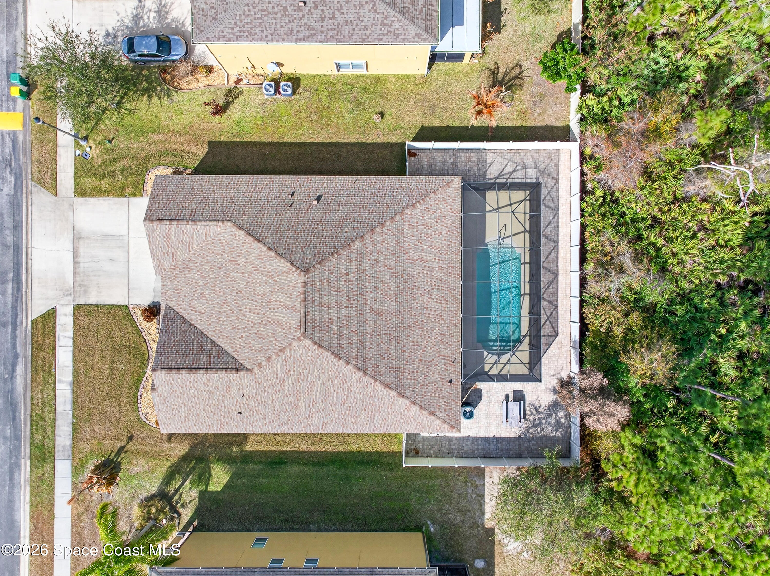 3347 Slate Street Melbourne, FL 32904 - Photo 44 of 48 Current Tree Line behind home