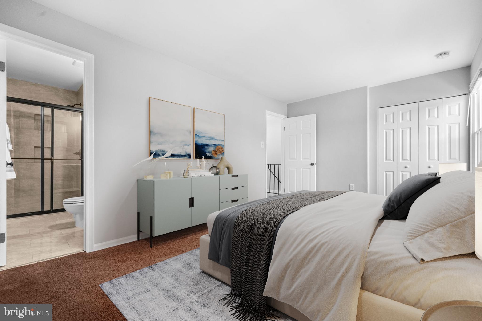 2233 Anvil Lane Temple Hills, MD 20748 - Photo 4 of 21 Virtual Staging master bedroom.