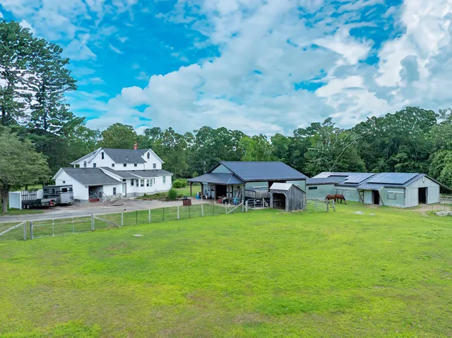 a house with a garden in front of it