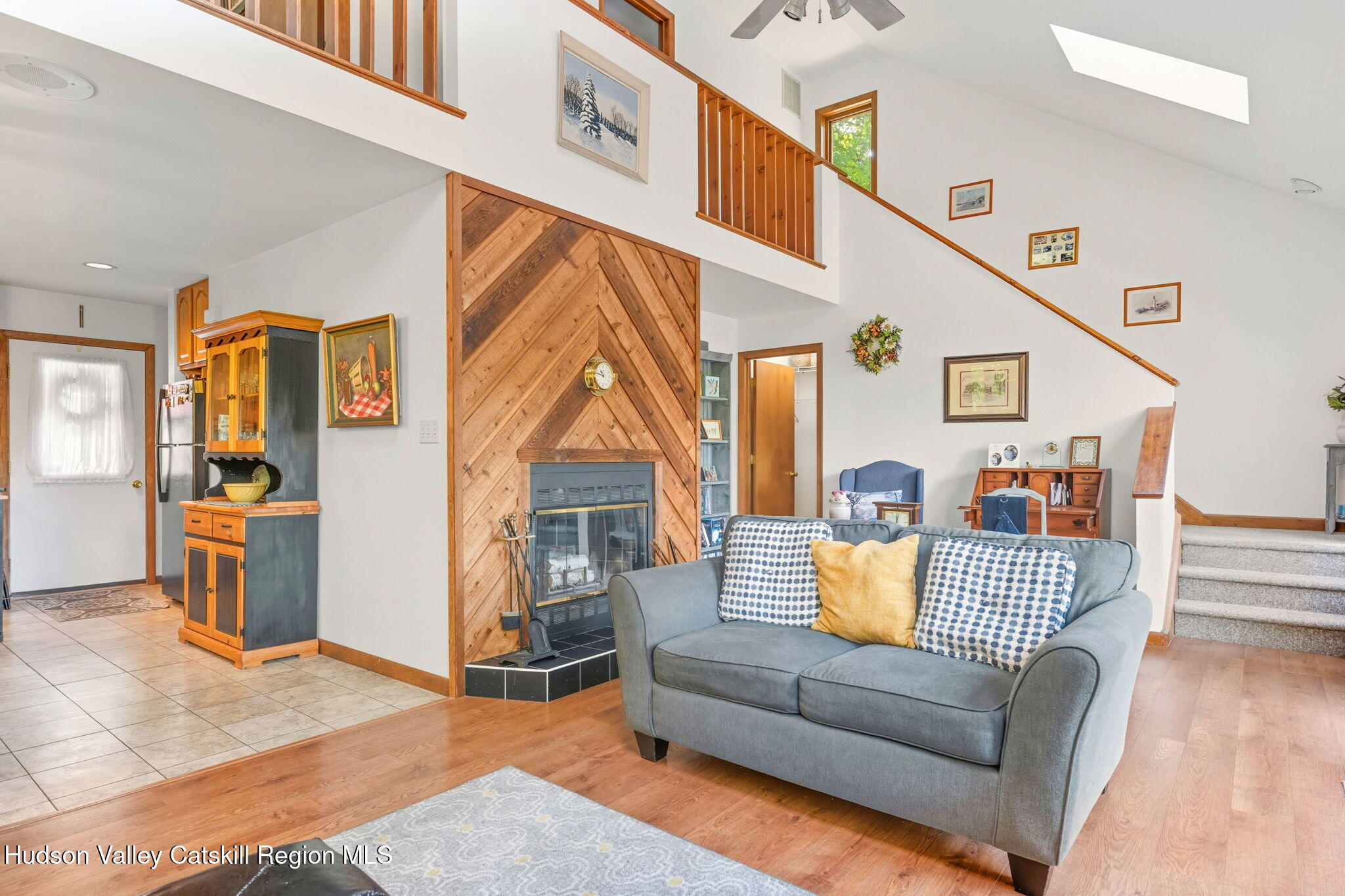 377 Tommy Trail Athens, NY 12015 - Photo 16 of 41 a living room with furniture and a ceiling fan