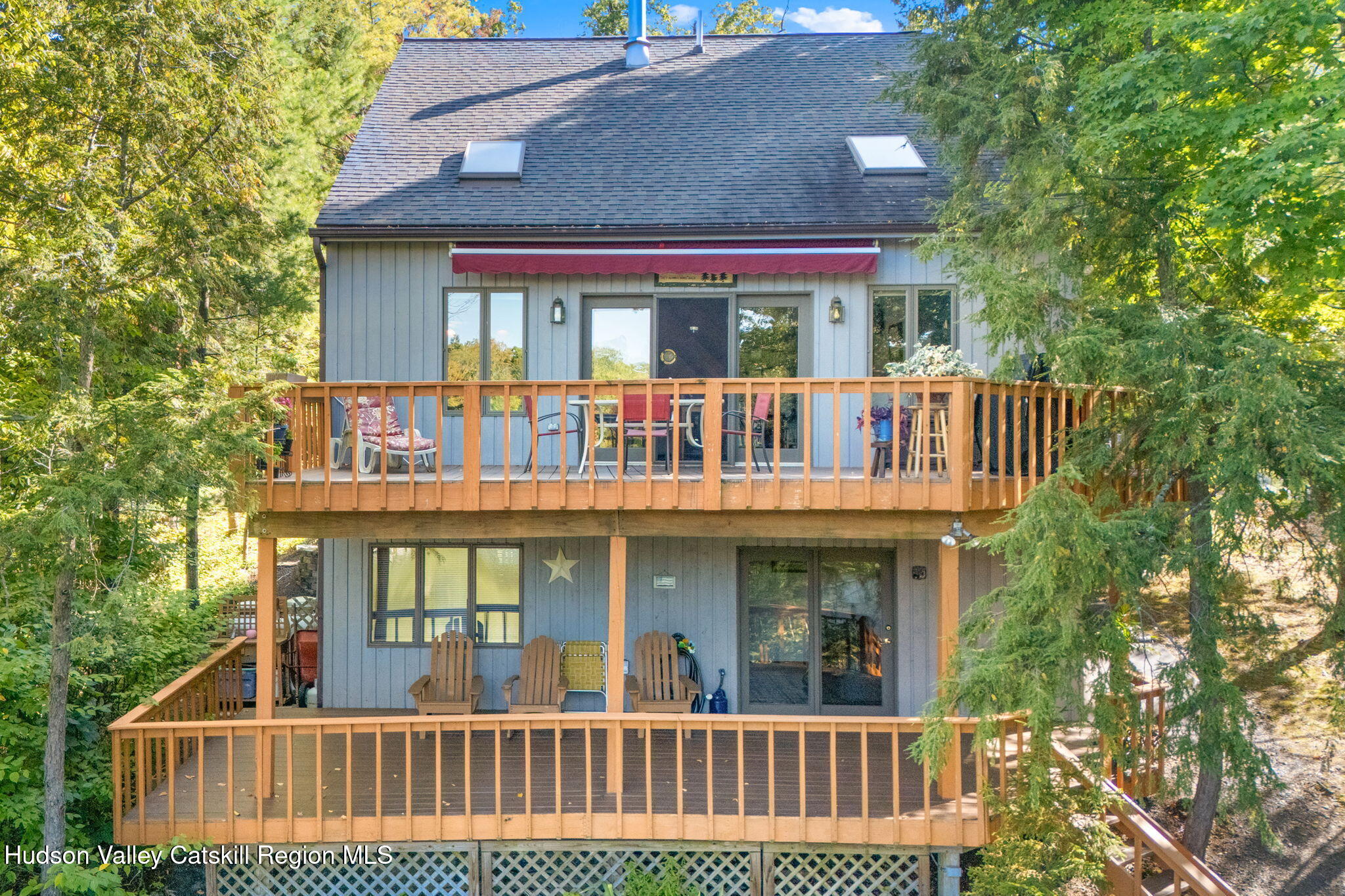 377 Tommy Trail Athens, NY 12015 - Photo 3 of 41 a front view of a house with a garden