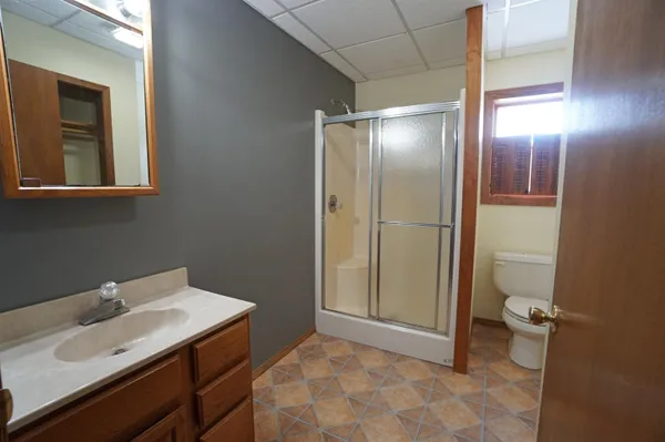 a view of outdoor space with seating area