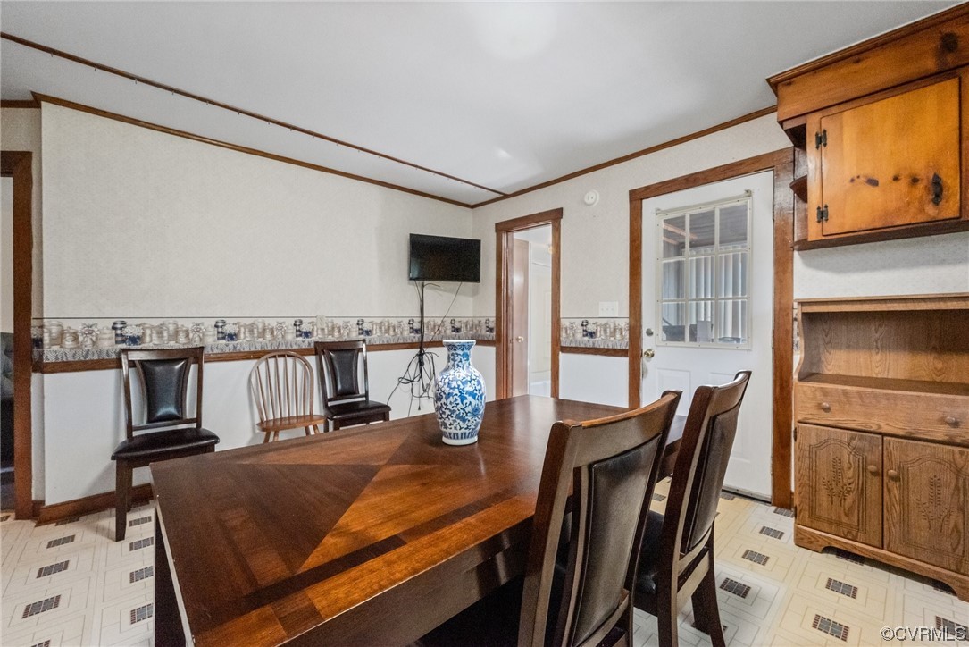 1878 Courthouse Road Louisa, VA 23093 - Photo 22 of 30 a view of a dining room with furniture window and wooden floor