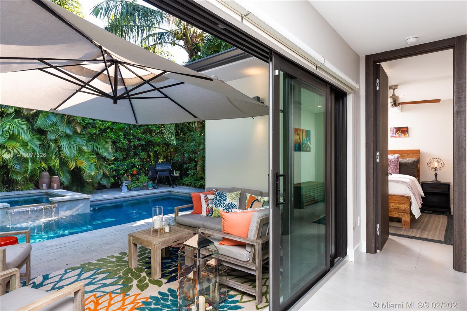 5185 Alton Road Miami Beach, FL 33140 - Photo 12 of 41 a view of yard with patio