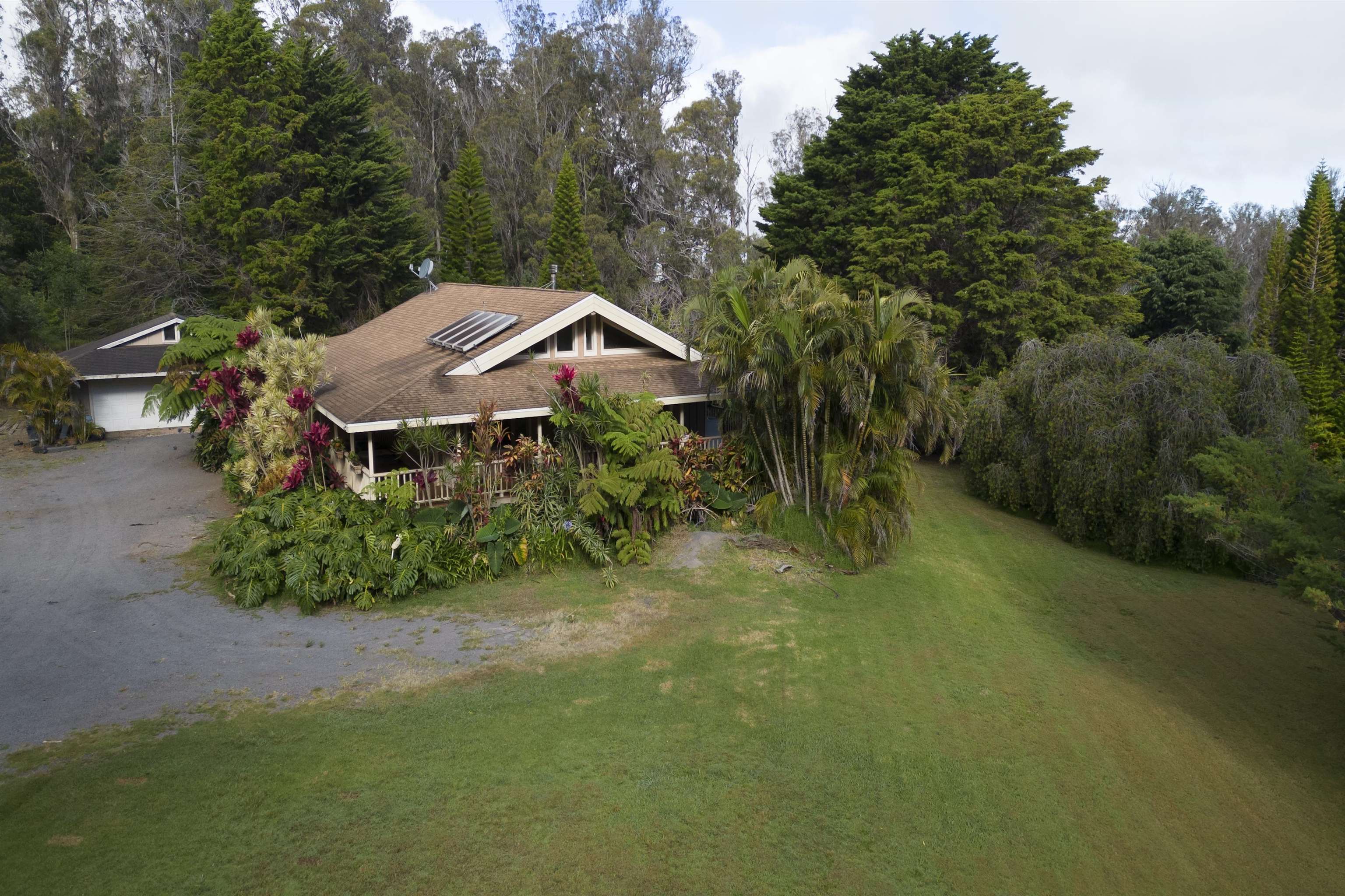 1160 Ehu Road Makawao, HI 96768 - Photo 13 of 18 an aerial view of a house