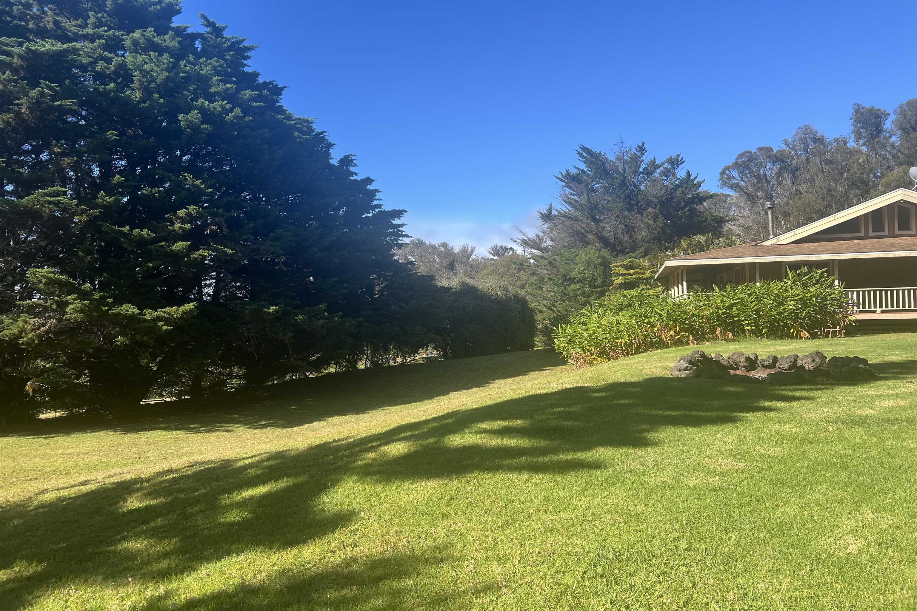 1160 Ehu Road Makawao, HI 96768 - Photo 14 of 18 a view of a yard in front of a house