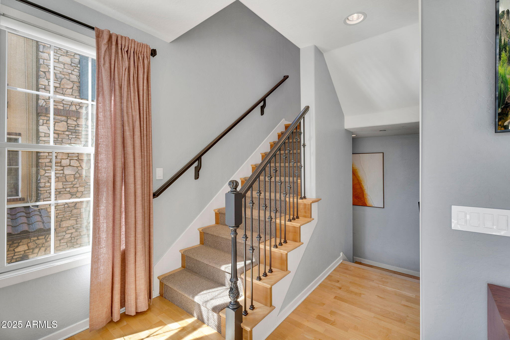 2446 East Roma Avenue Phoenix, AZ 85016 - Photo 19 of 37 Custom Staircase & Entry