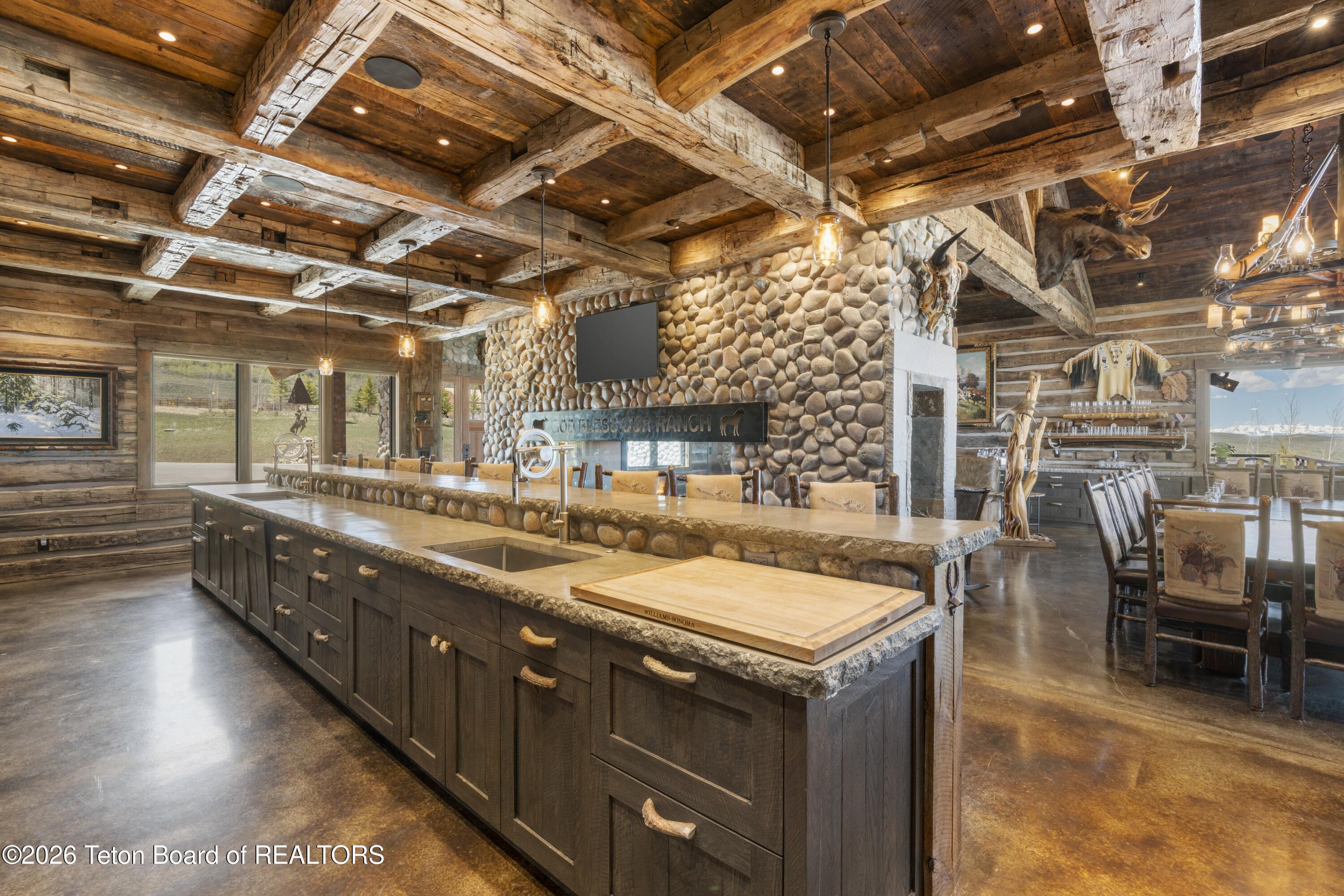 627 Ryegrass Road Daniel, WY 83115 - Photo 20 of 70 Spacious Kitchen