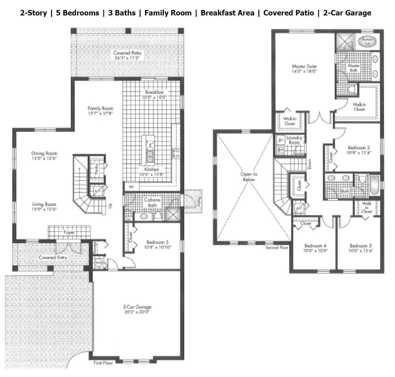 135 Rudder Cay Way Jupiter, FL 33458 - Photo 25 of 25 135 Rudder Cay Floor Plan