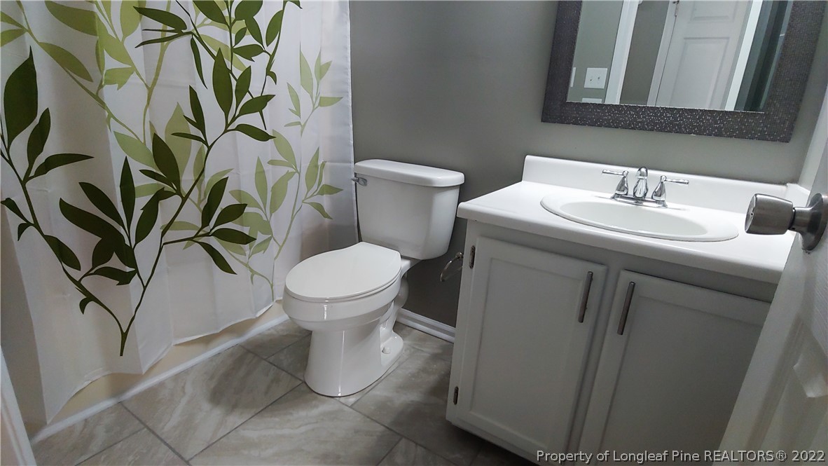 481 Camden Road Raeford, NC 28376 - Photo 10 of 18 a bathroom with a toilet and a sink