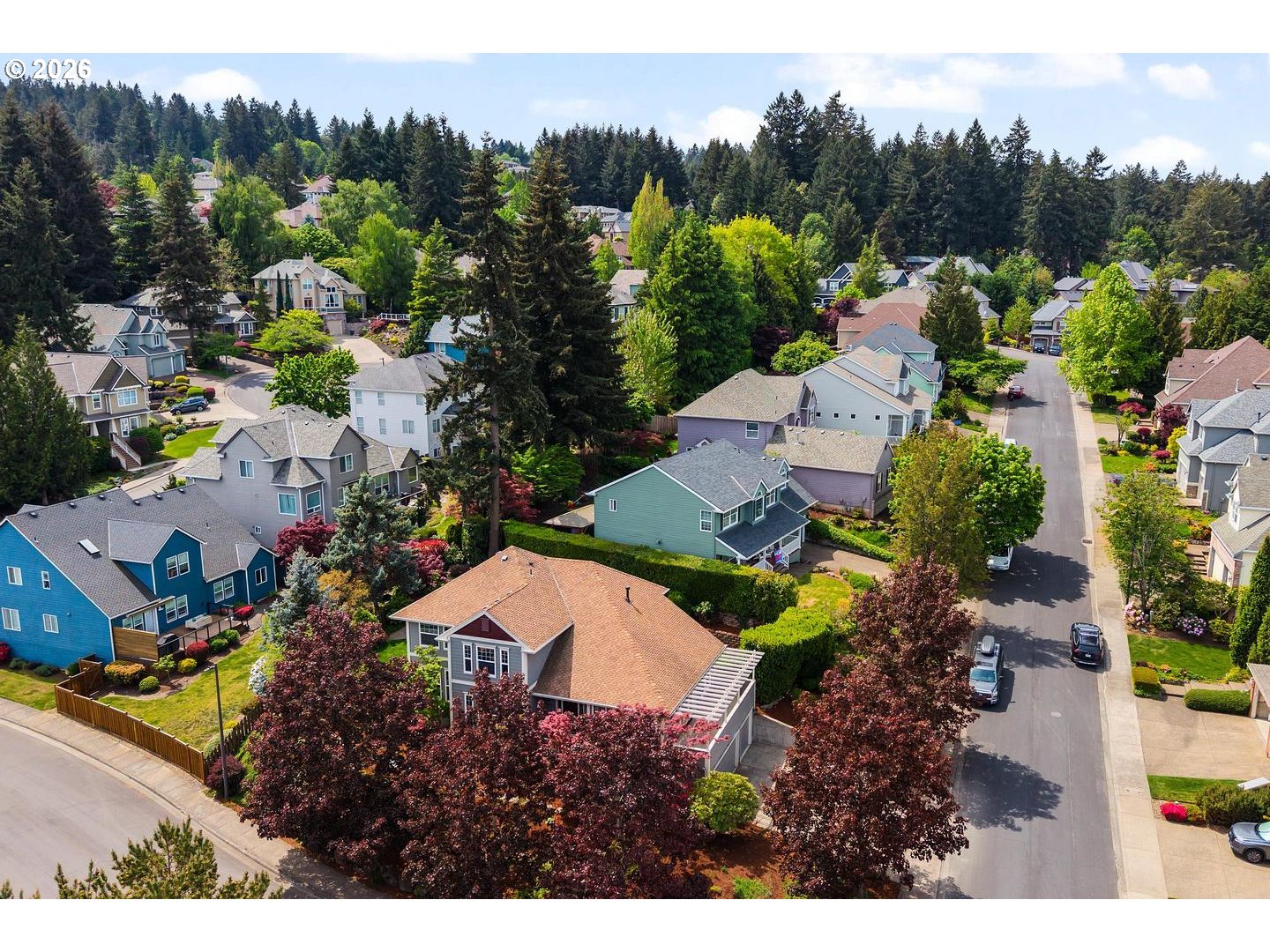8539 Southwest 166th Terrace Beaverton, OR 97007 - Photo 47 of 48 Drone View/UAV