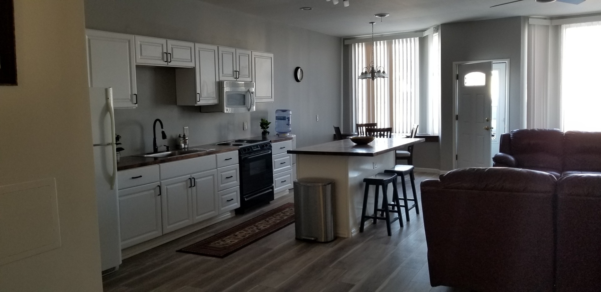 1402 5th Street, Unit 1402 LaSalle, IL 61301 - Photo 2 of 17 a kitchen with stainless steel appliances granite countertop a sink stove and microwave