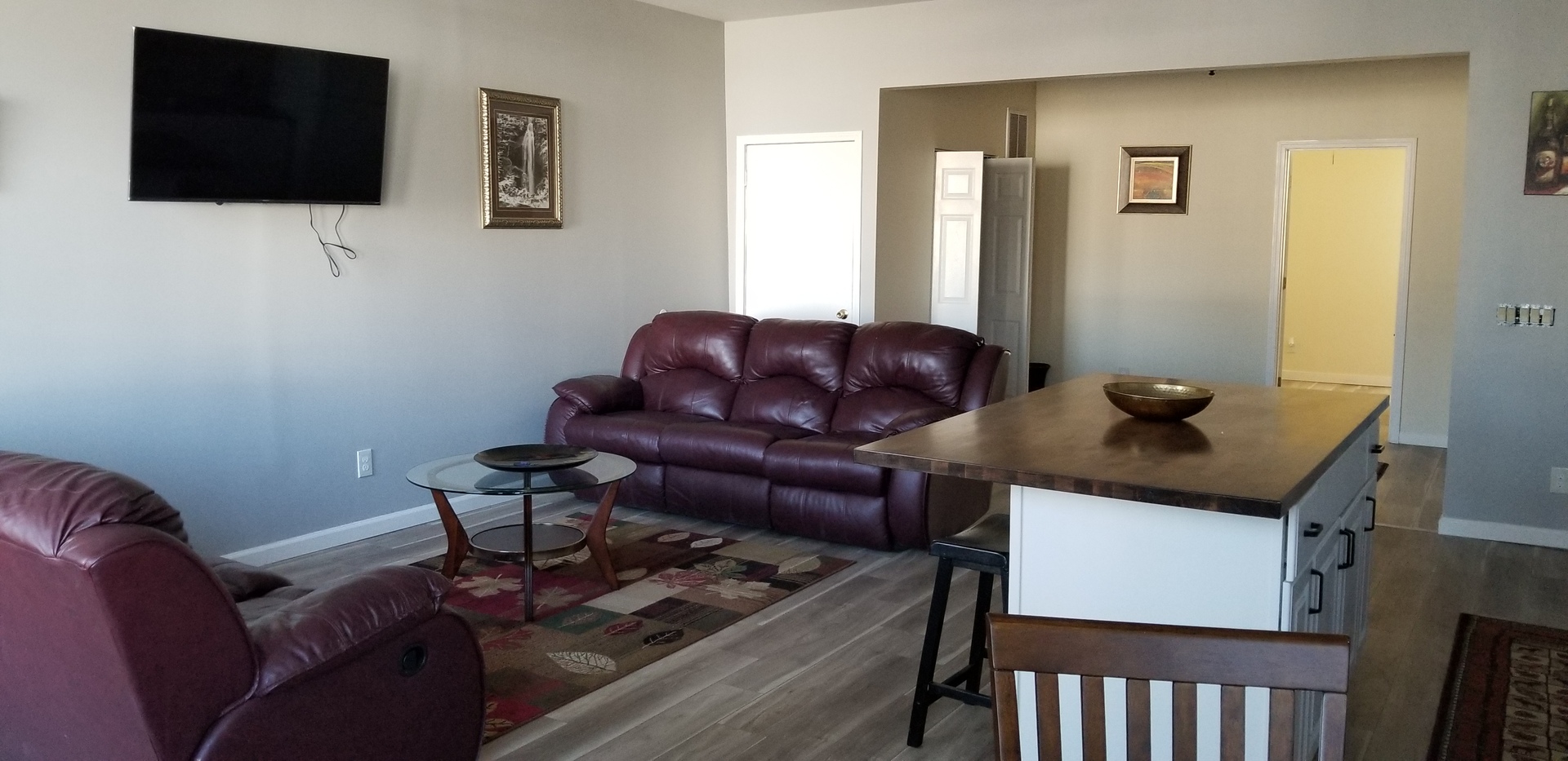 1402 5th Street, Unit 1402 LaSalle, IL 61301 - Photo 6 of 17 a living room with furniture and a flat screen tv