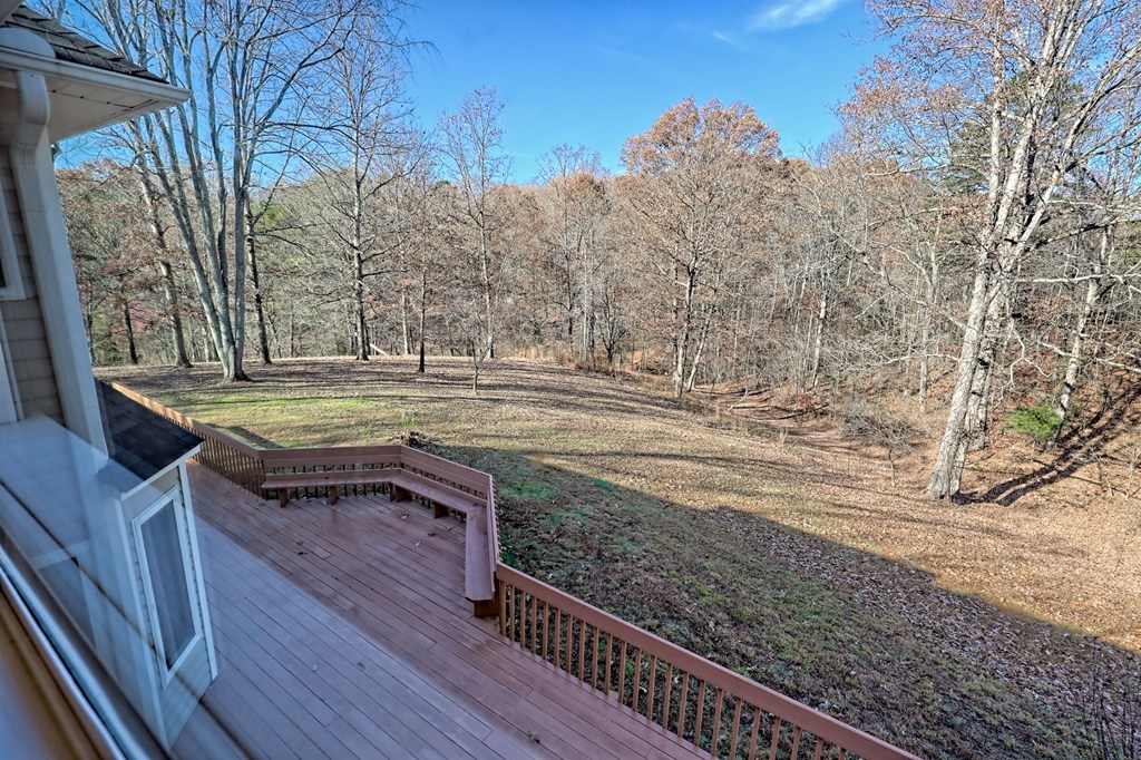 838 Peachtree Hills Road Murphy, NC 28906 - Photo 66 of 92 a view of a backyard with wooden fence