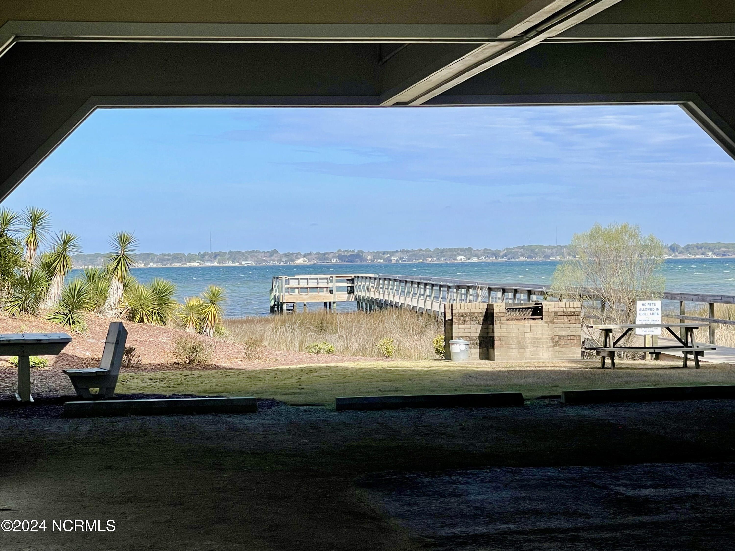 650 Salter Path Road, Unit 308 Pine Knoll Shores, NC 28512 - Photo 35 of 41 View from Parking Area