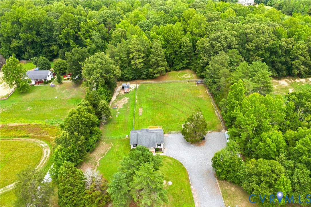 15490 Tyler Station Road Beaverdam, VA 23015 - Photo 33 of 45 Expansive property featuring a gravel driveway, ma