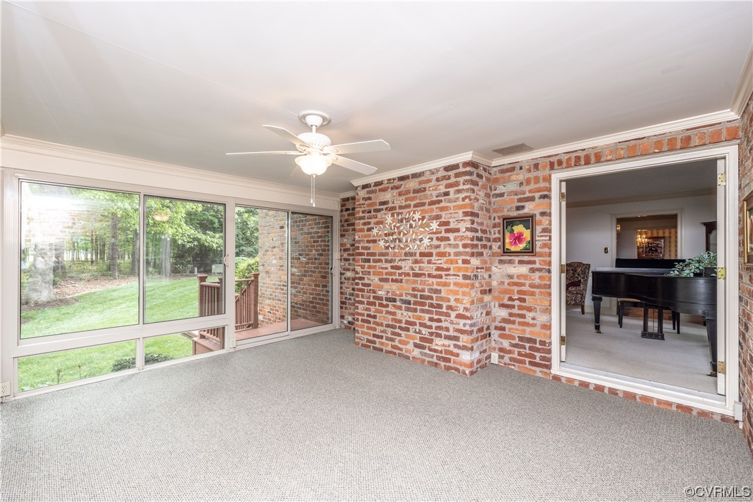 13901 Chepstow Road Midlothian, VA 23113 - Photo 23 of 43 a view of an empty room with a balcony