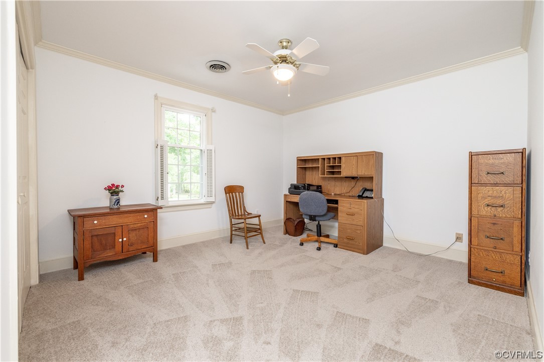 13901 Chepstow Road Midlothian, VA 23113 - Photo 34 of 43 a view of workspace with furniture and window