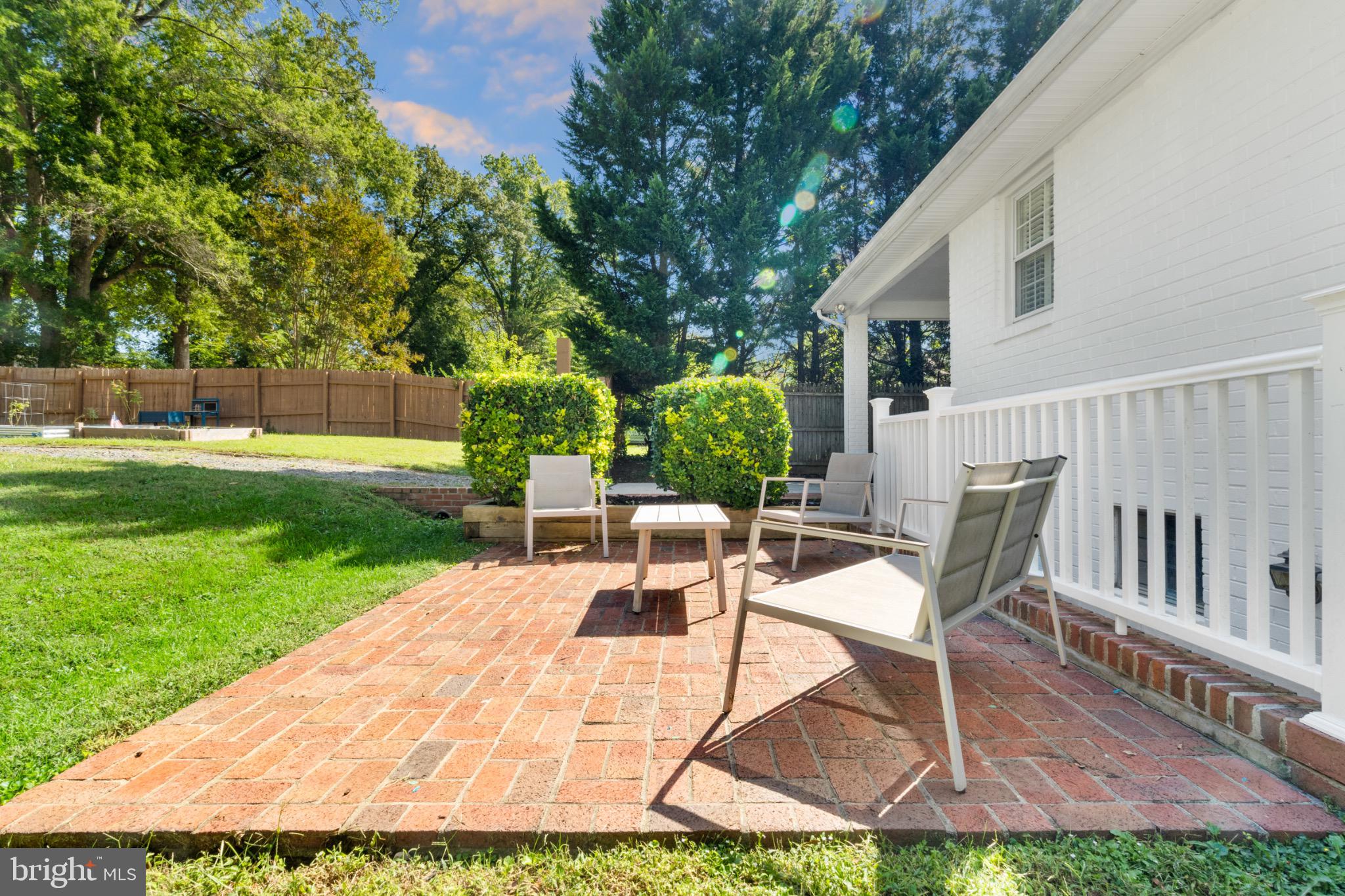 16508 Rolling Tree Road Accokeek, MD 20607 - Photo 42 of 62 a view of a backyard with sitting area