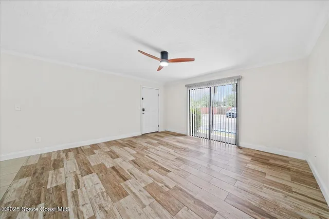 wooden floor in an empty room