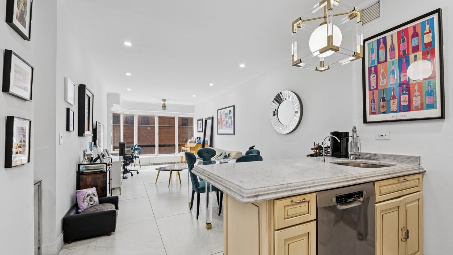 530 East 76th Street, Unit 6J Manhattan, NY 10021 - Photo 1 of 12 a view of kitchen with breakfast area