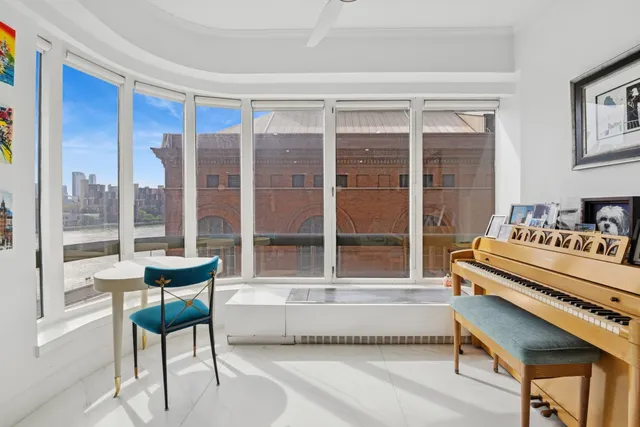 a front view of a building