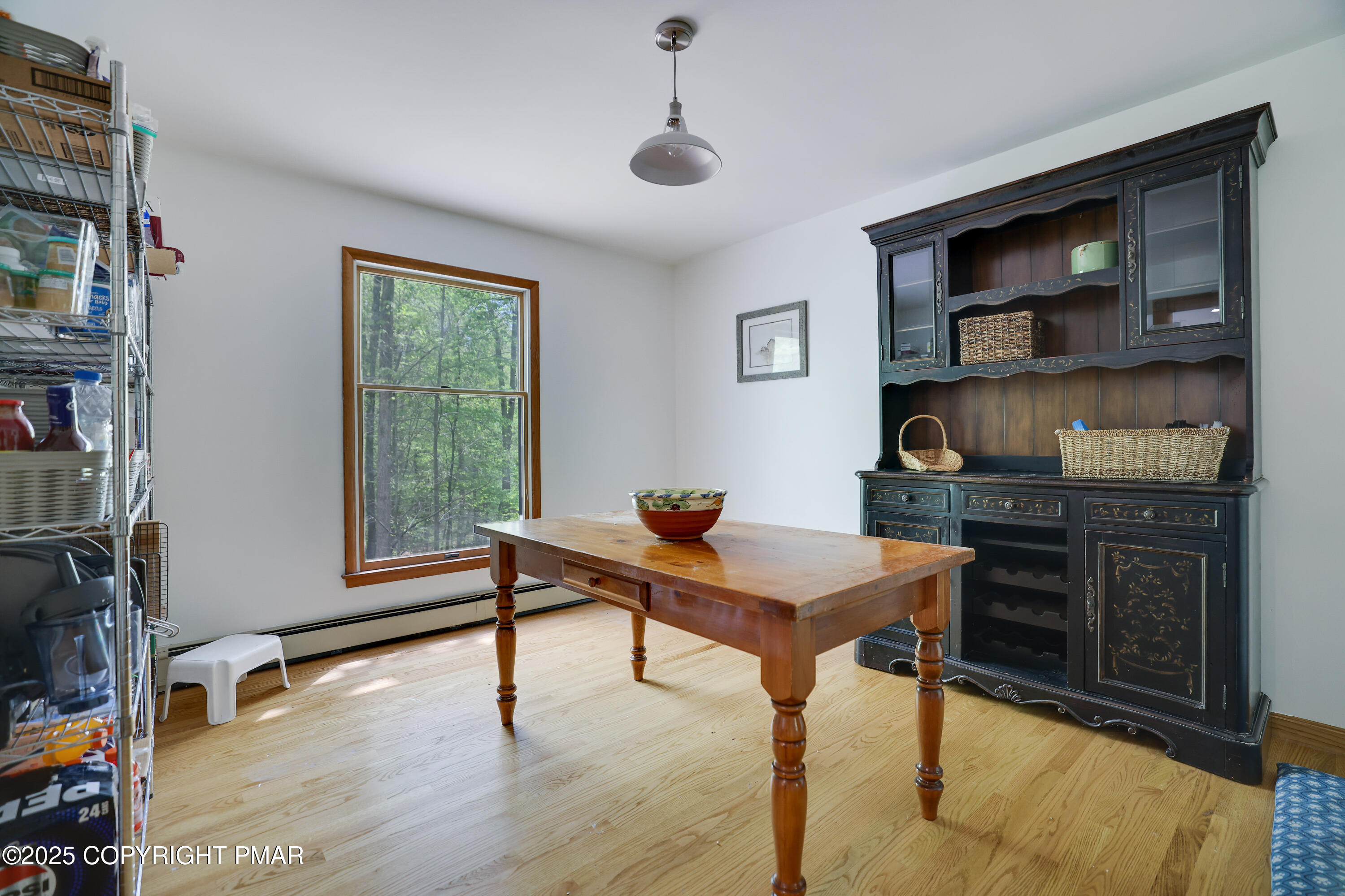 113 Hemlock Road Tannersville, PA 18372 - Photo 21 of 68 a workspace with furniture window and wooden floor